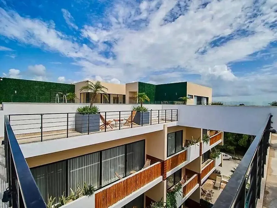 2 Bedroom Apartment With Rooftop Pool And Gym 图卢姆
